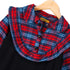 Maroon Flannel Winter Dress